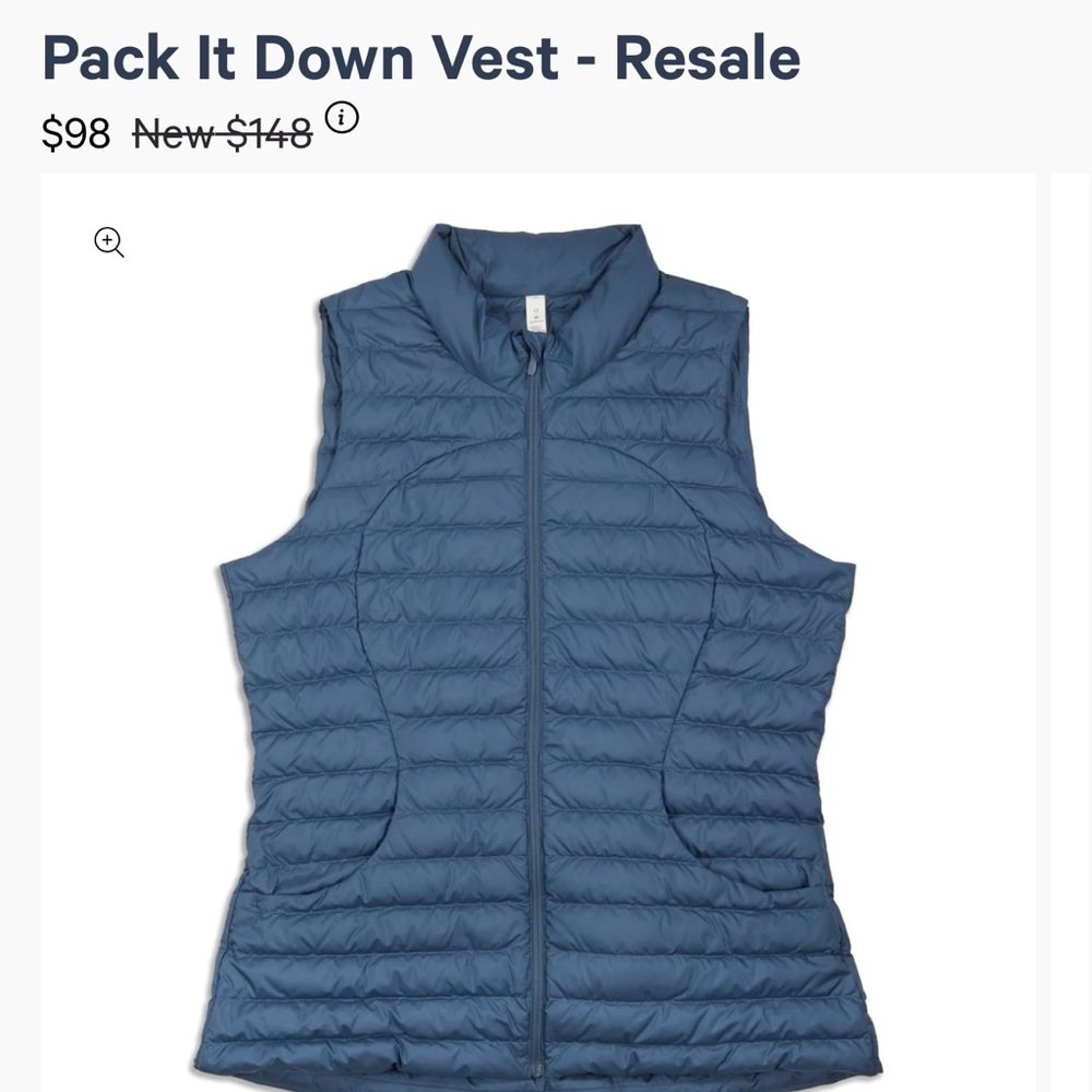 Lululemon pack it down vest
